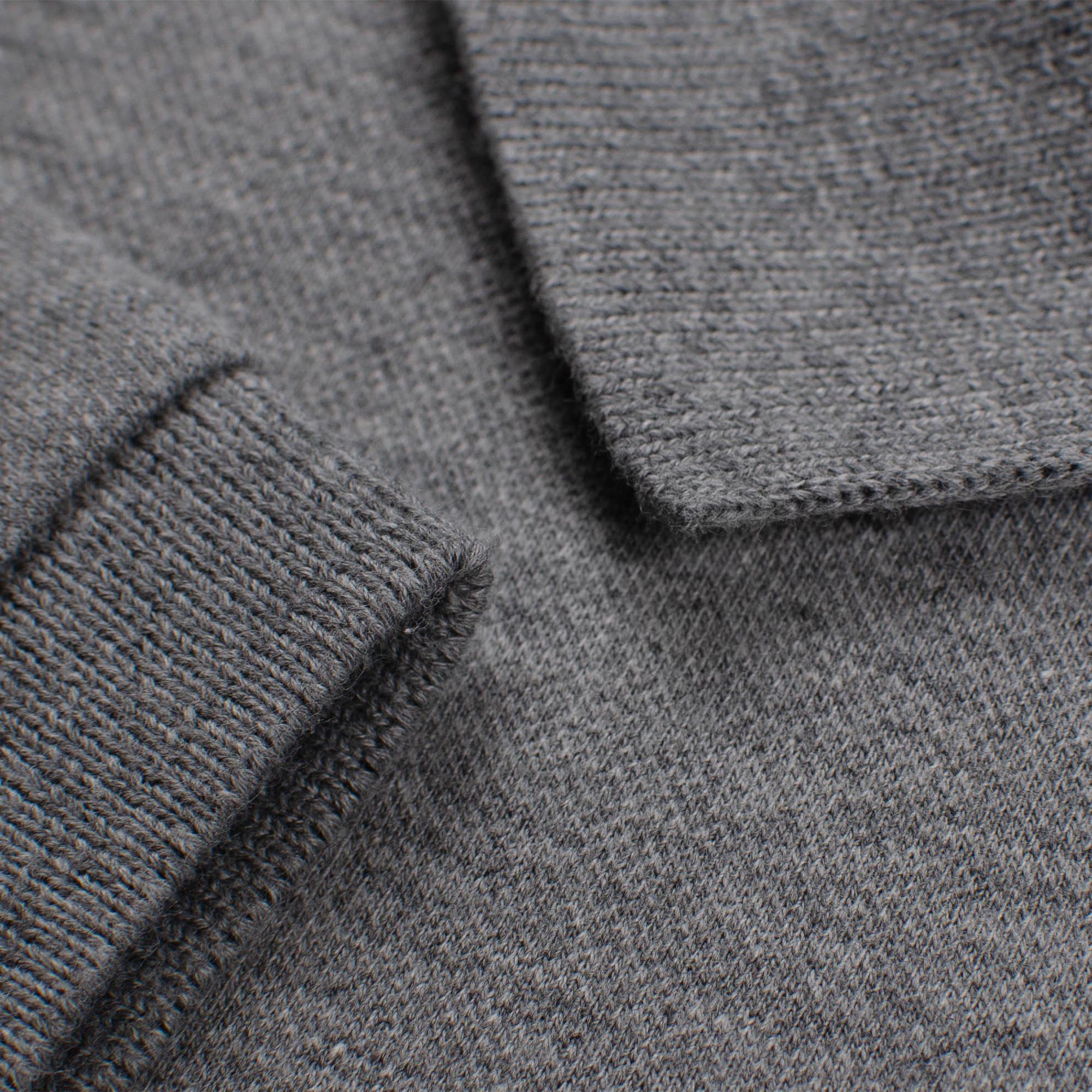 Jones Original Varsity Badge Mens Polo Shirt Grey